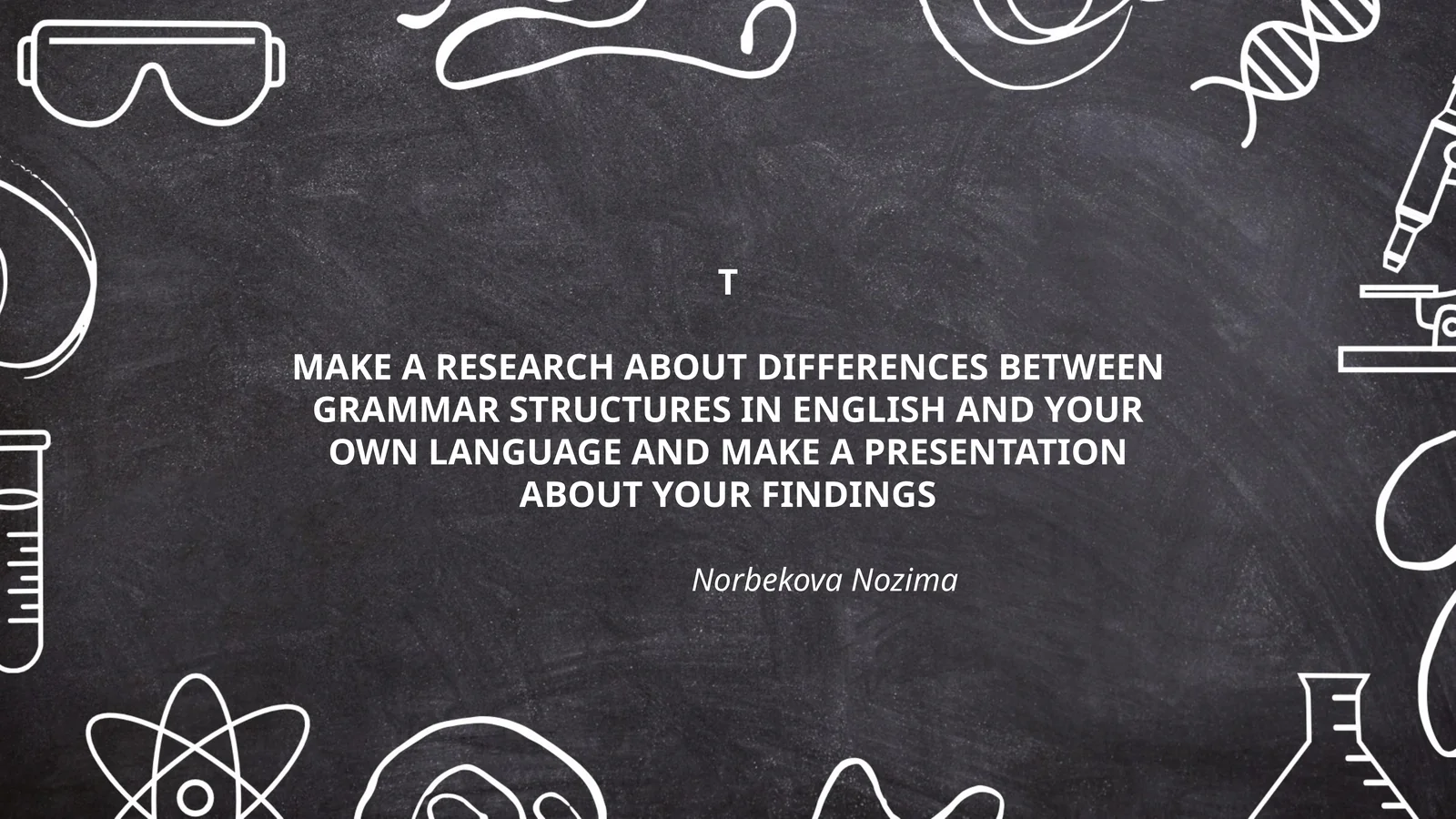Differences Between Grammar Structures in English and Your Own Language