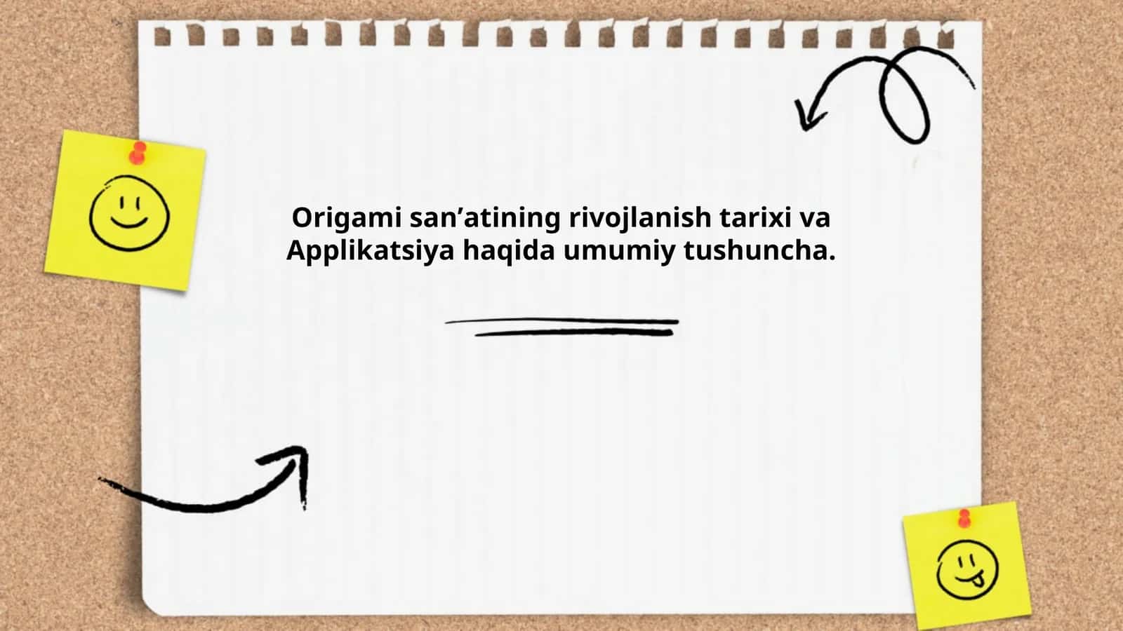 Origami sanʼatining rivojlanish tarixi va Applikatsiya haqida umumiy tushuncha