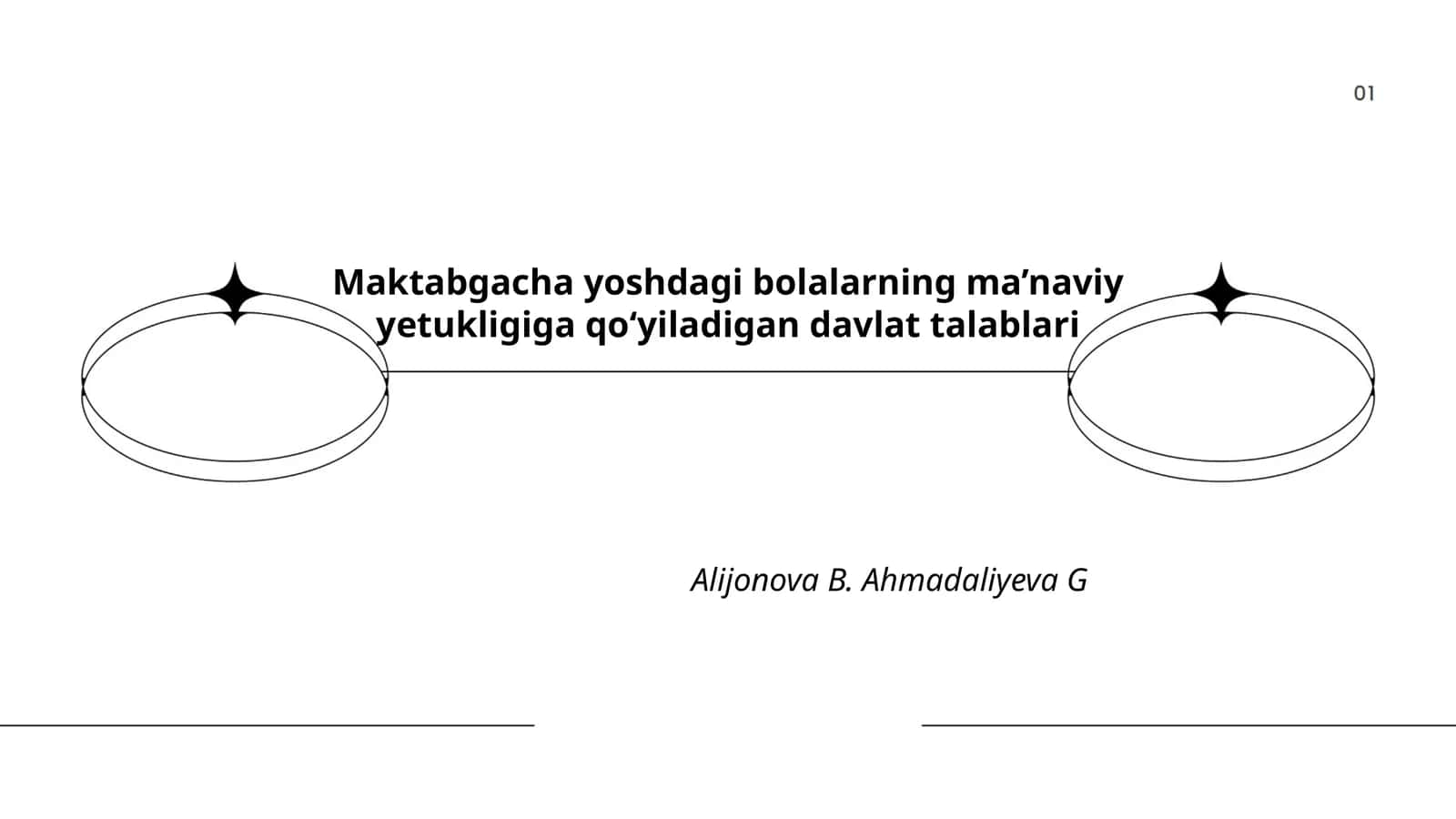 Maktabgacha yoshdagi bolalarning ma’naviy tarbiyasi