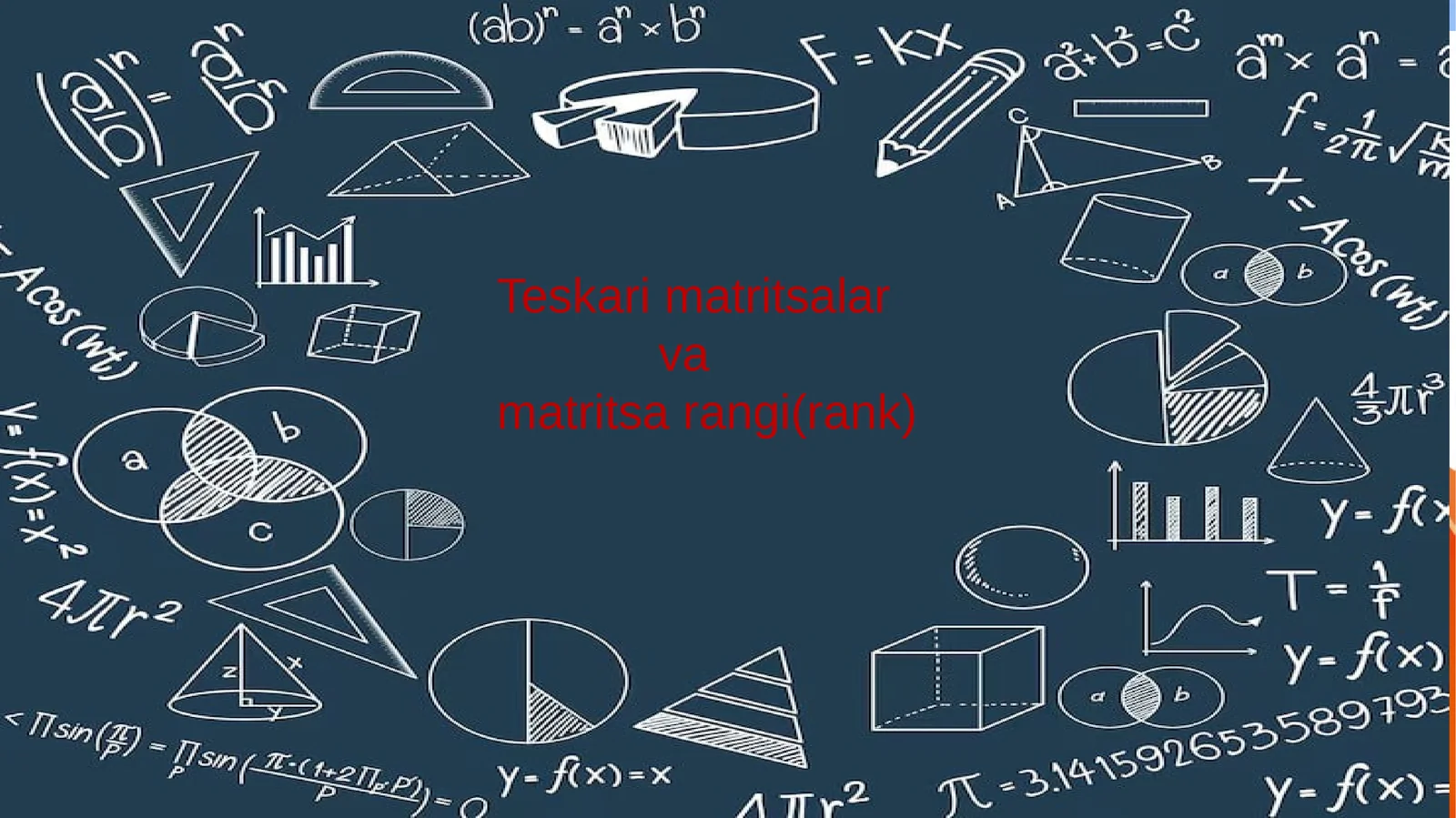 Teskari matritsalar va matritsa rangi