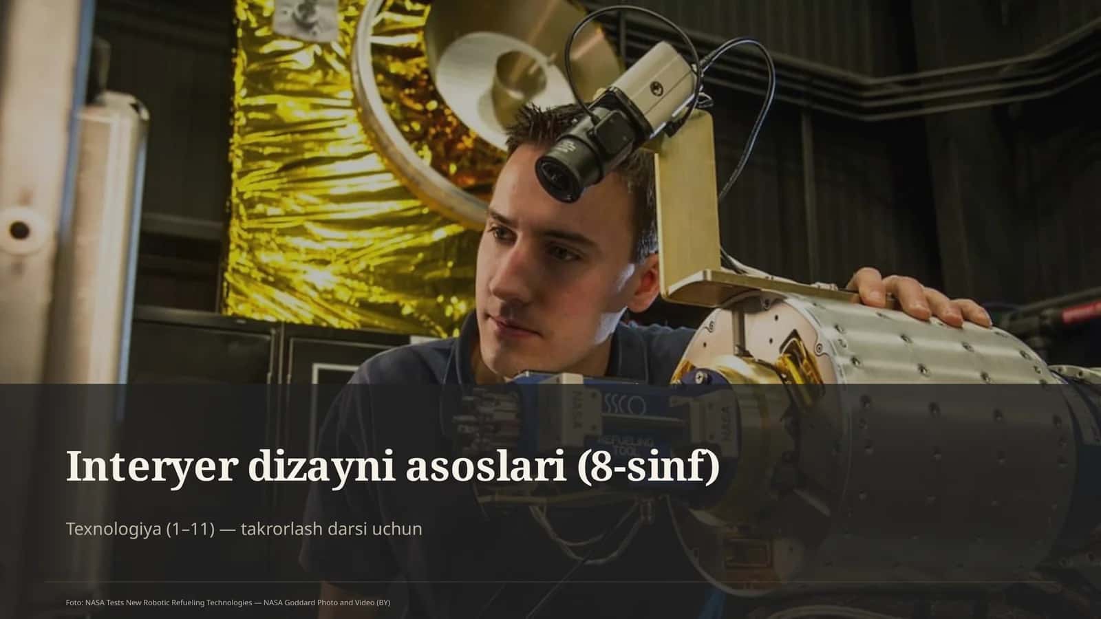 Interyer dizayni asoslari (8-sinf)