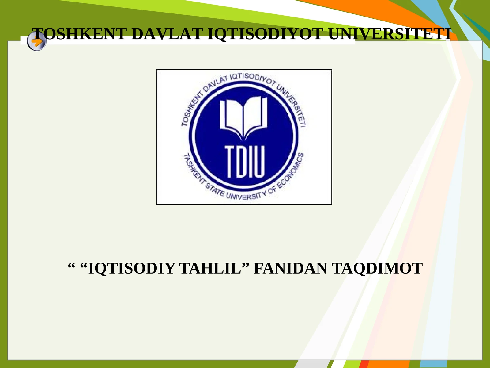 Kreditga layoqatlilik tahlili PPT | Bank va moliyaviy tahlil prezentatsiya