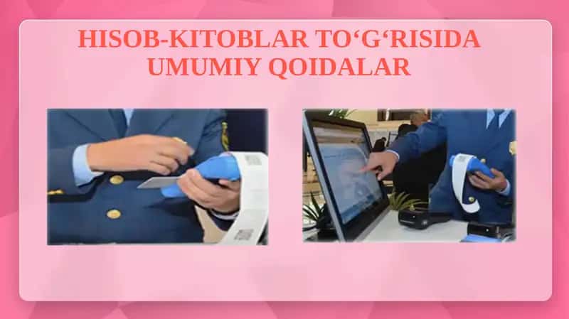 HISOB-KITOBLAR TO‘G‘RISIDA UMUMIY QOIDALAR