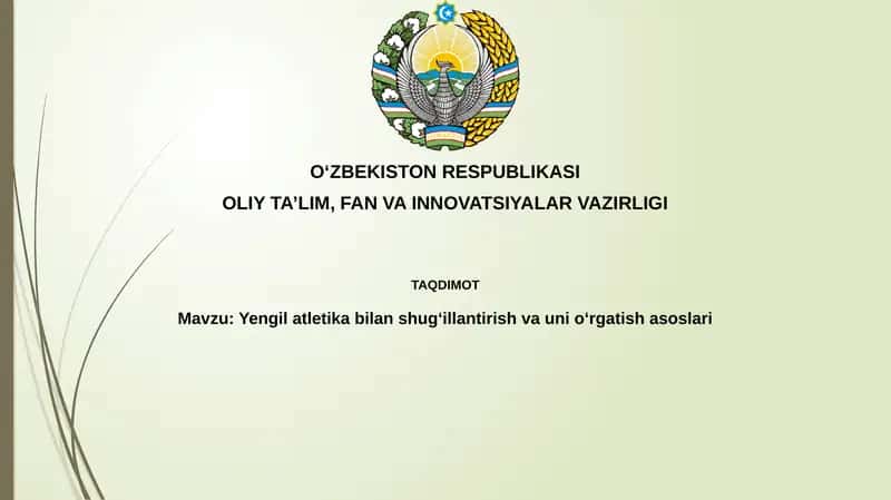 Yengilatletika asoslari