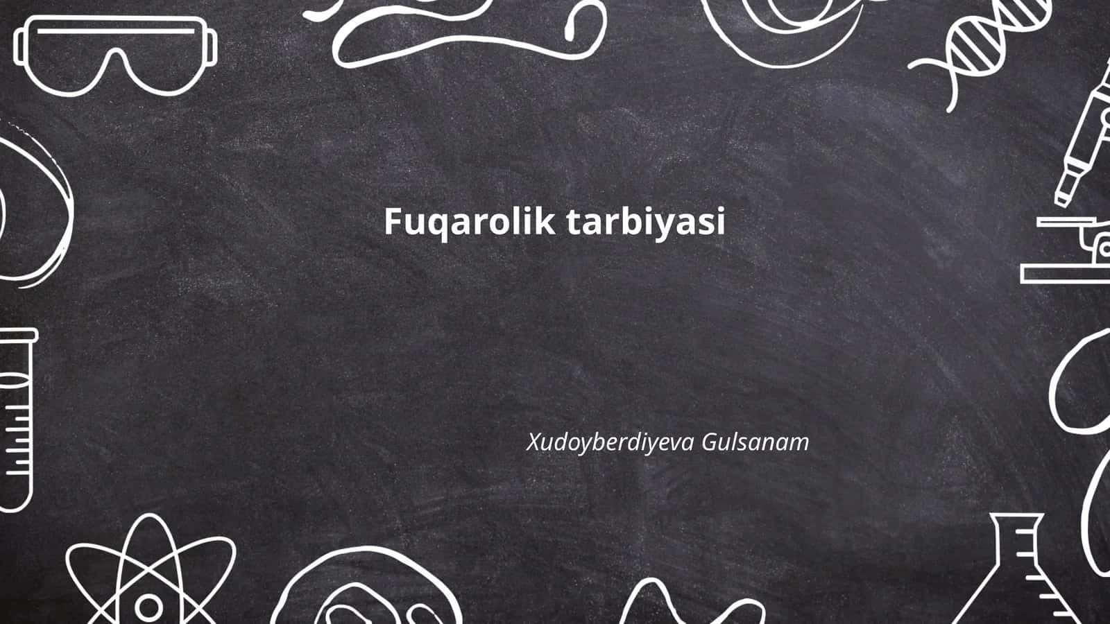 Fuqarolik tarbiyasi