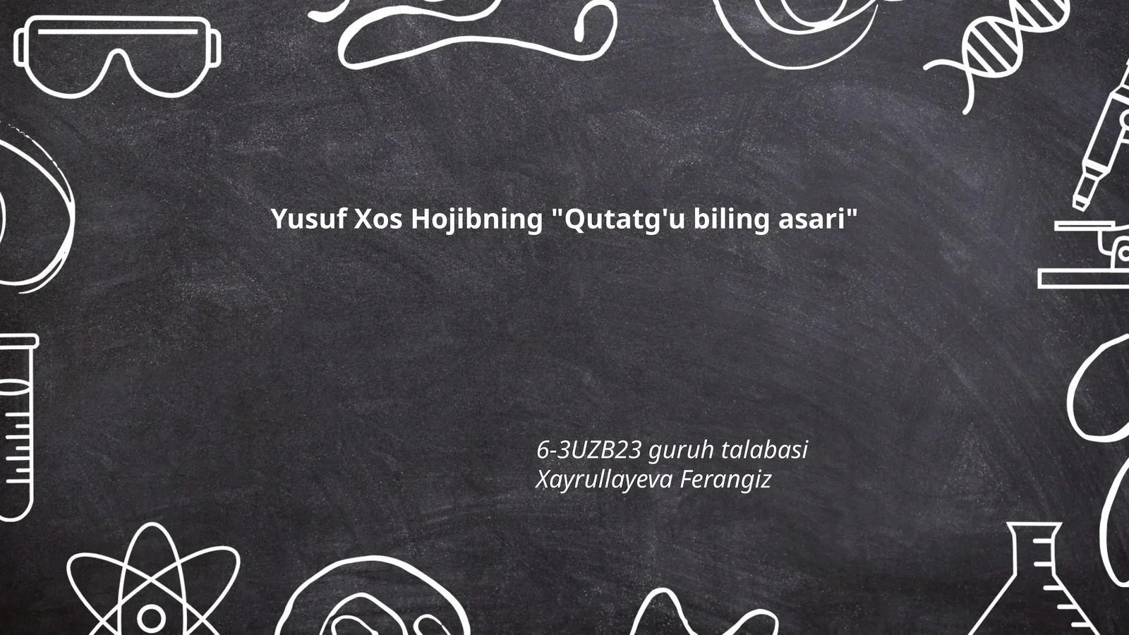 Qutatg'u bilig asari