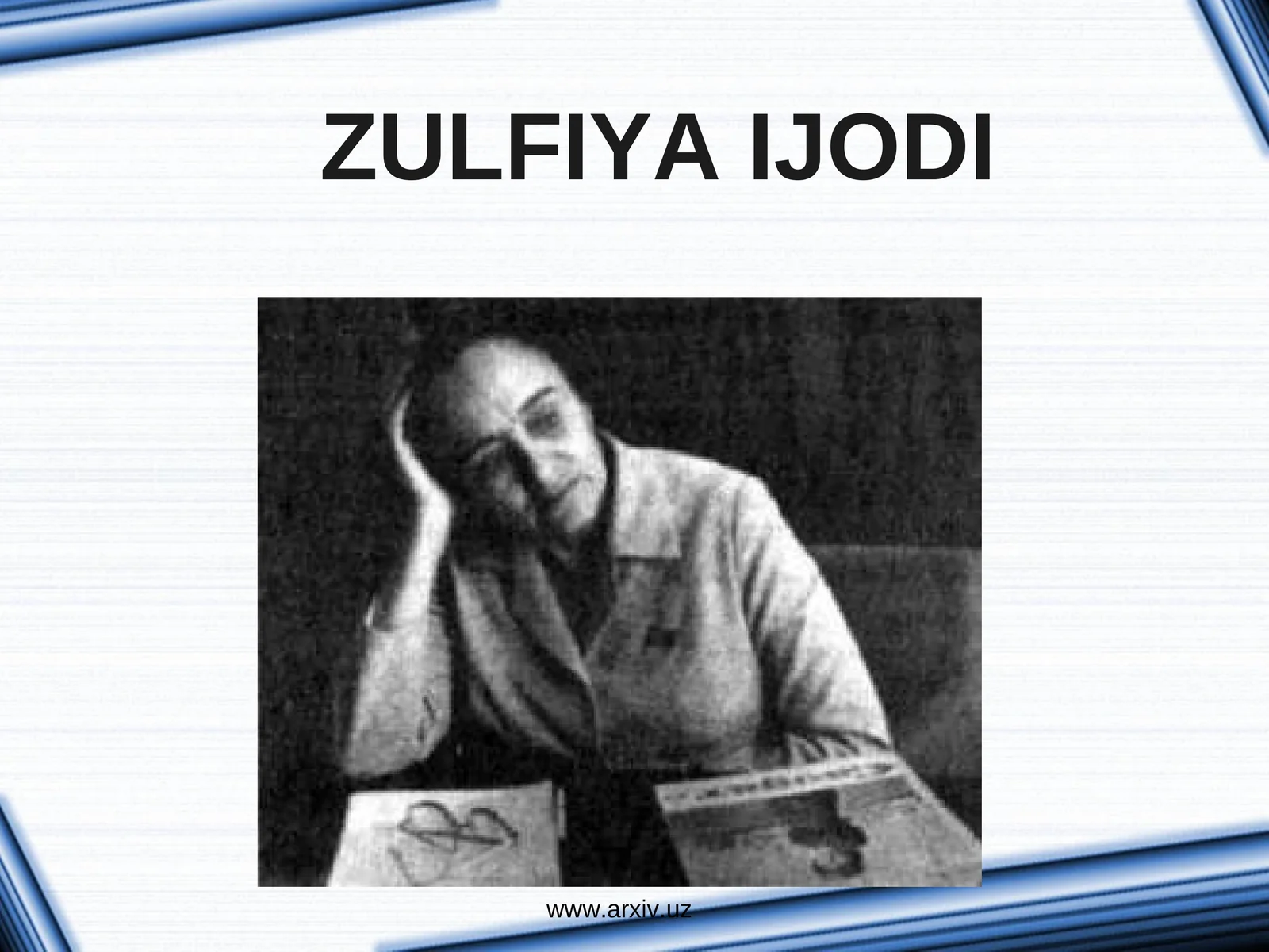 Zulfiya Ijodi