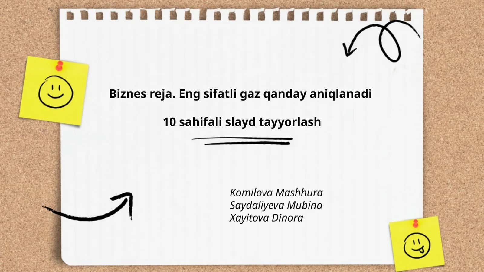 Biznes reja. Eng sifatli gaz qanday aniqlanadi