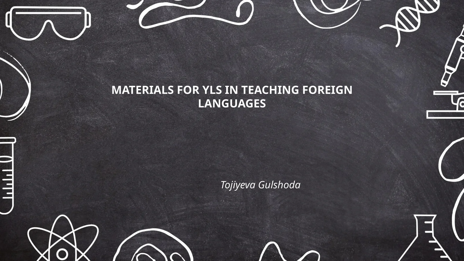 MATERIALS FOR YLS IN TEACHING FOREIGN LANGUAGES