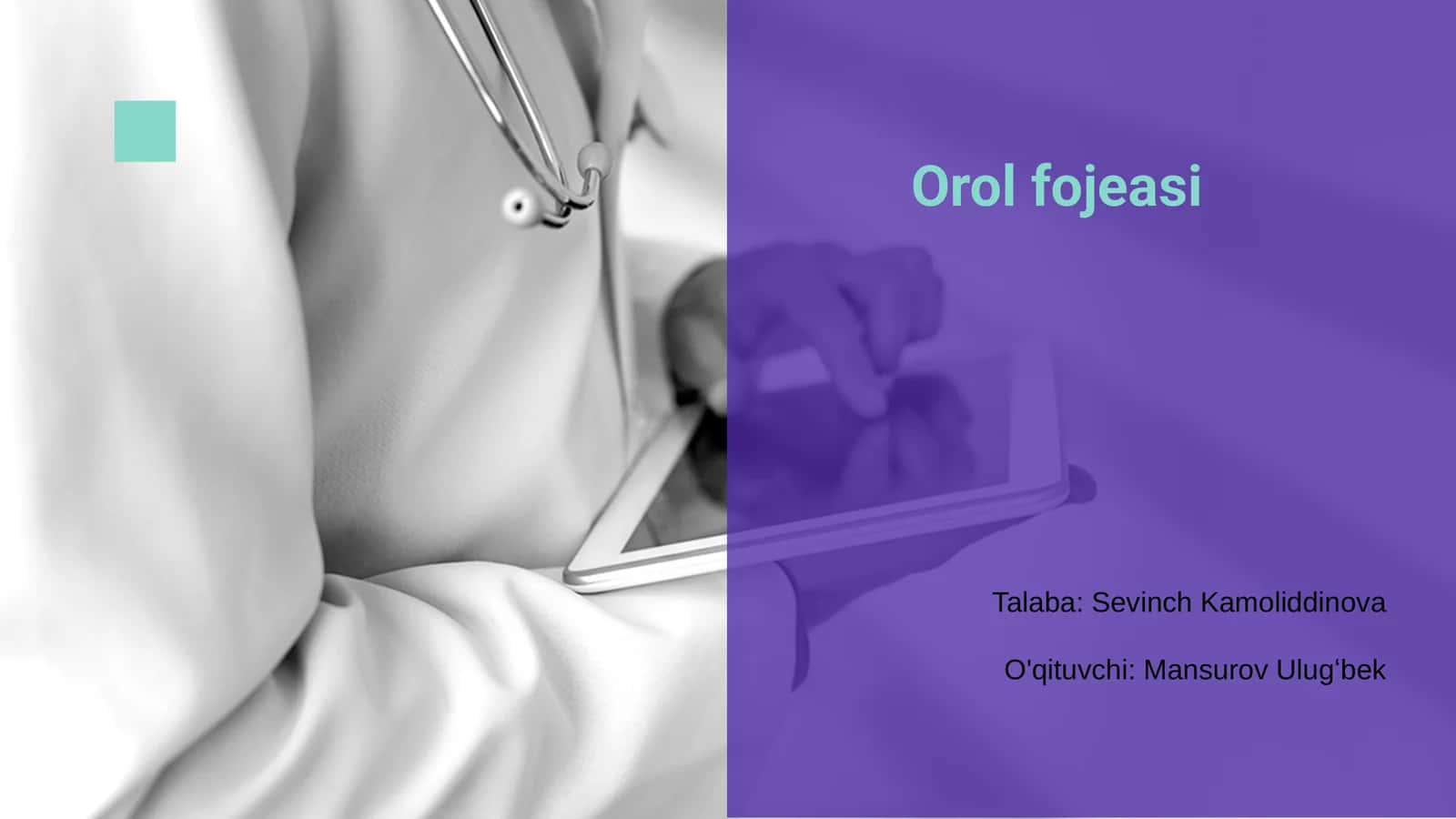 Orol fojeasi