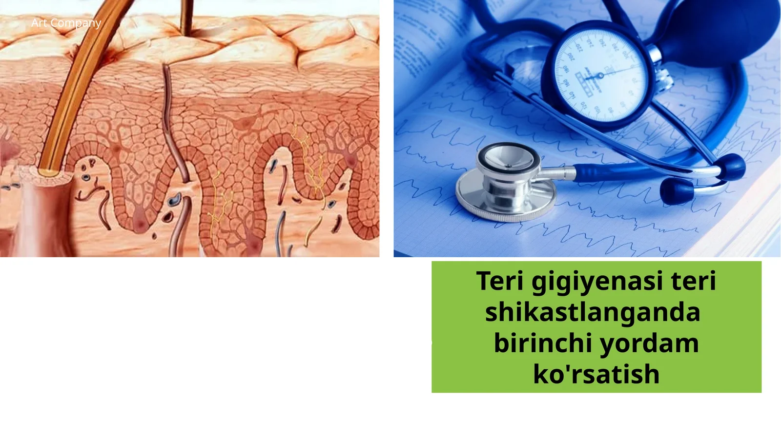 Teri gigiyenasi teri shikastlanganda
