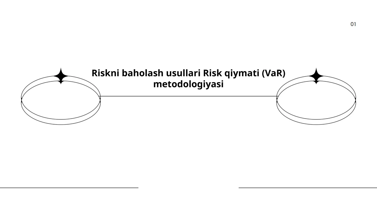 Riskni baholash usullari Risk qiymati (VaR) metodologiyasi