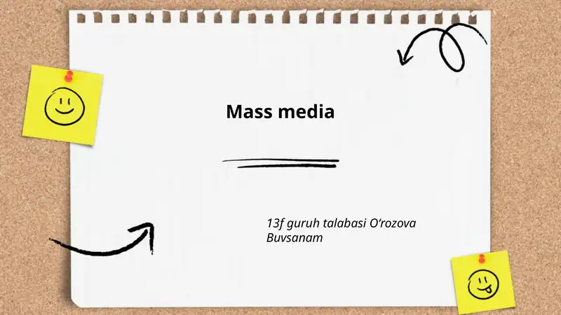 History of Mass Media