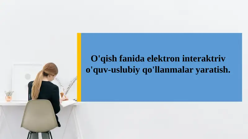 O’quv-metodik ta’minot
