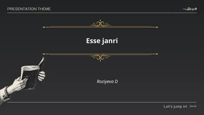 Esse janri