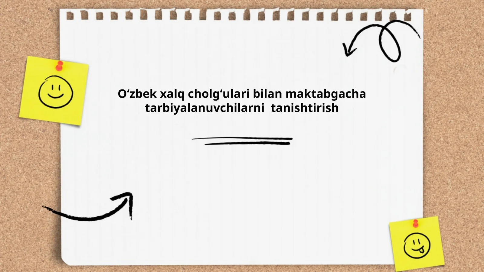 Oʻzbek xalq cholgʻulari bilan maktabgacha tarbiyalanuvchilarni tanishtirish