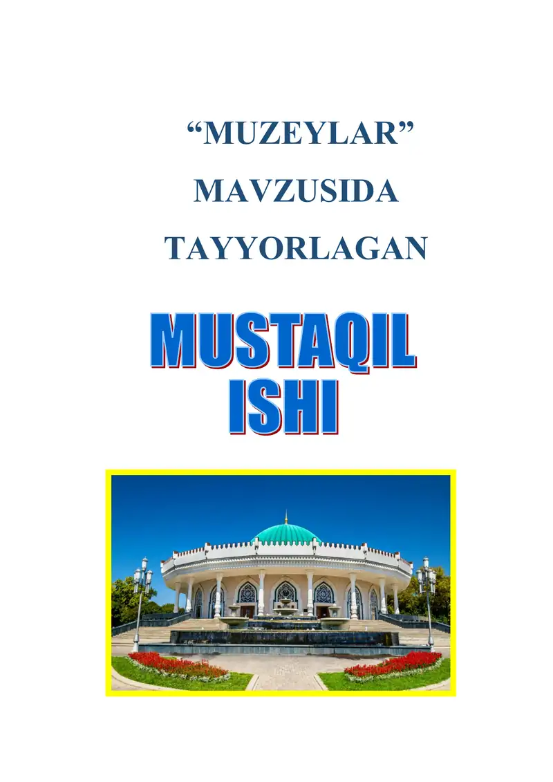 Muzeylar