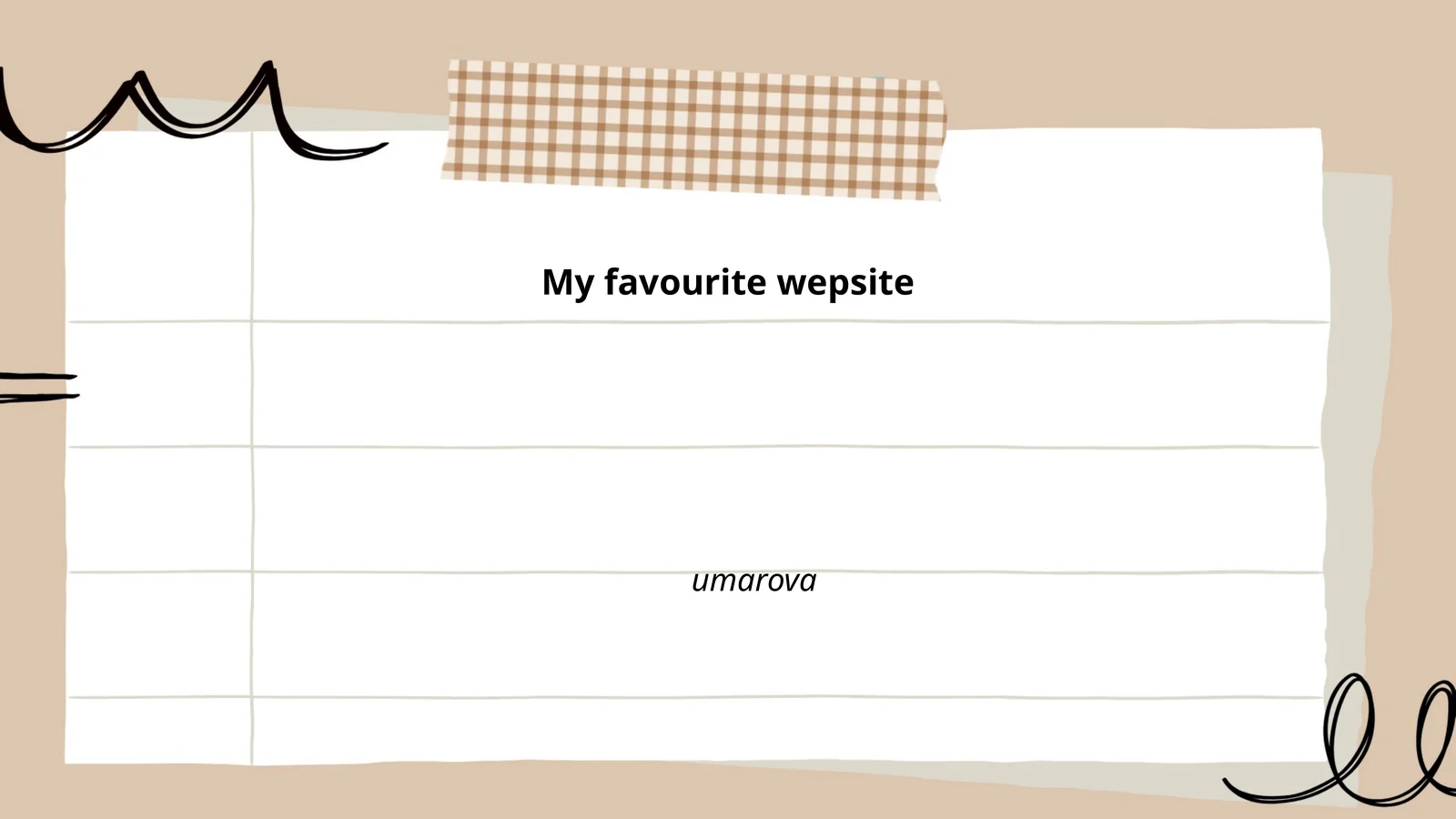 History of My Favourite Website
