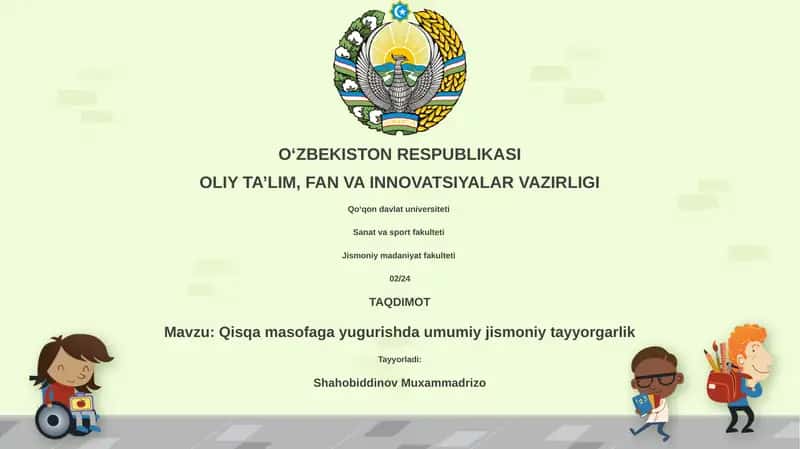Umumiy jismoniy tayyorgarlik