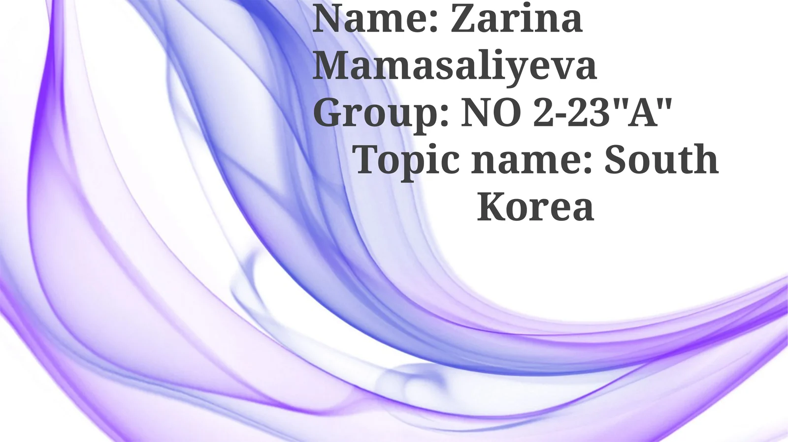 South Korea