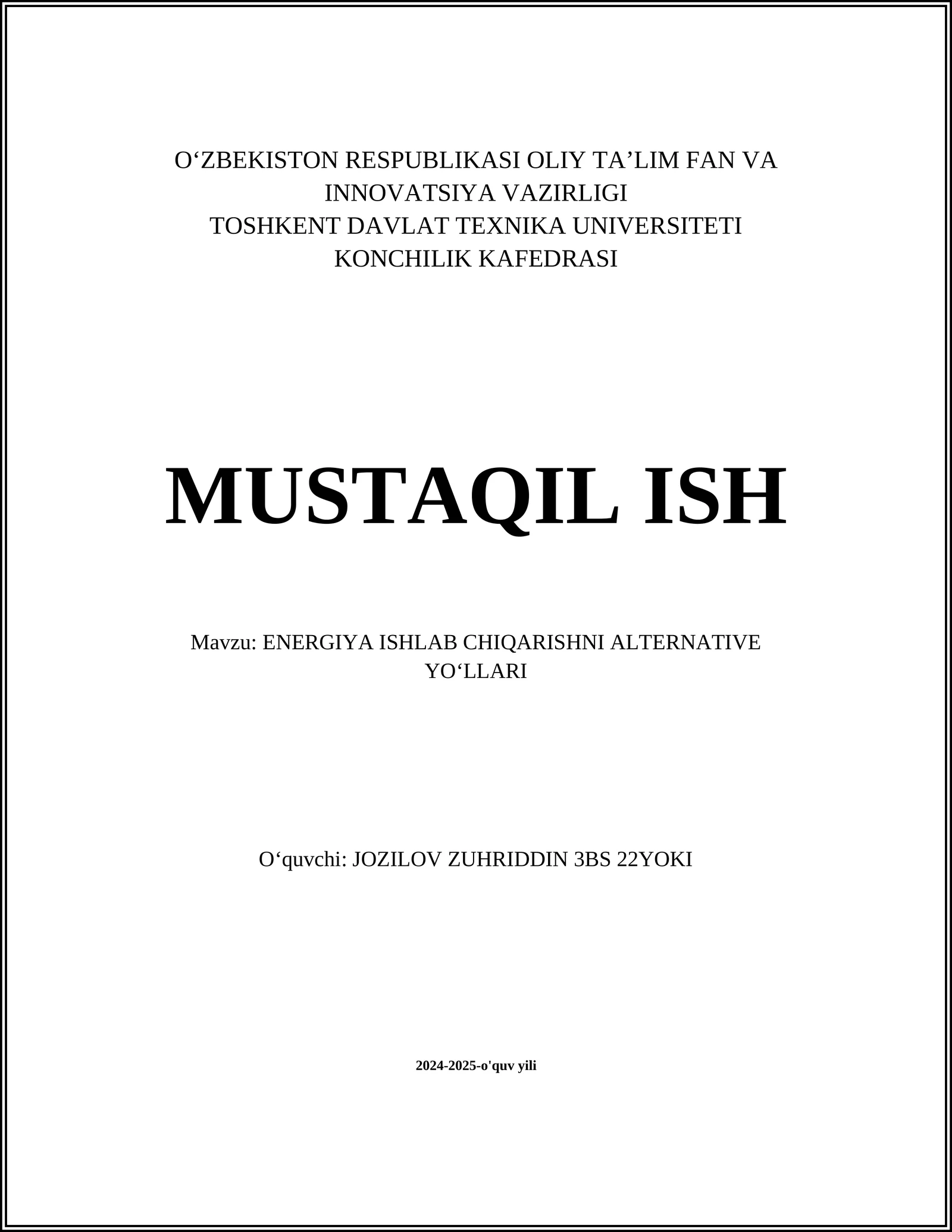 Quyosh energiyasi