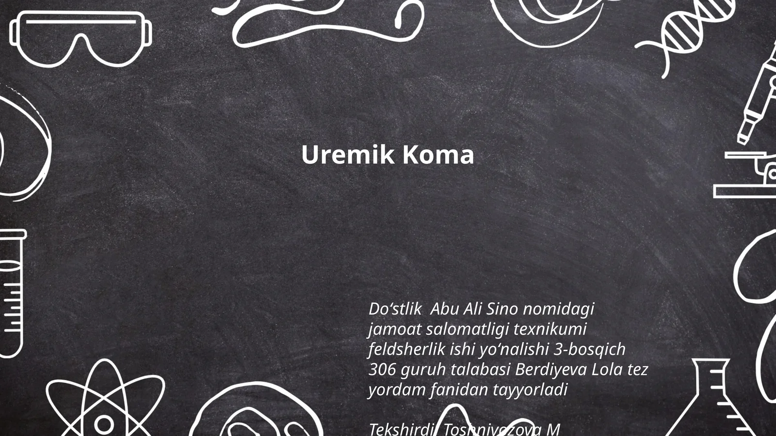 Uremik Koma