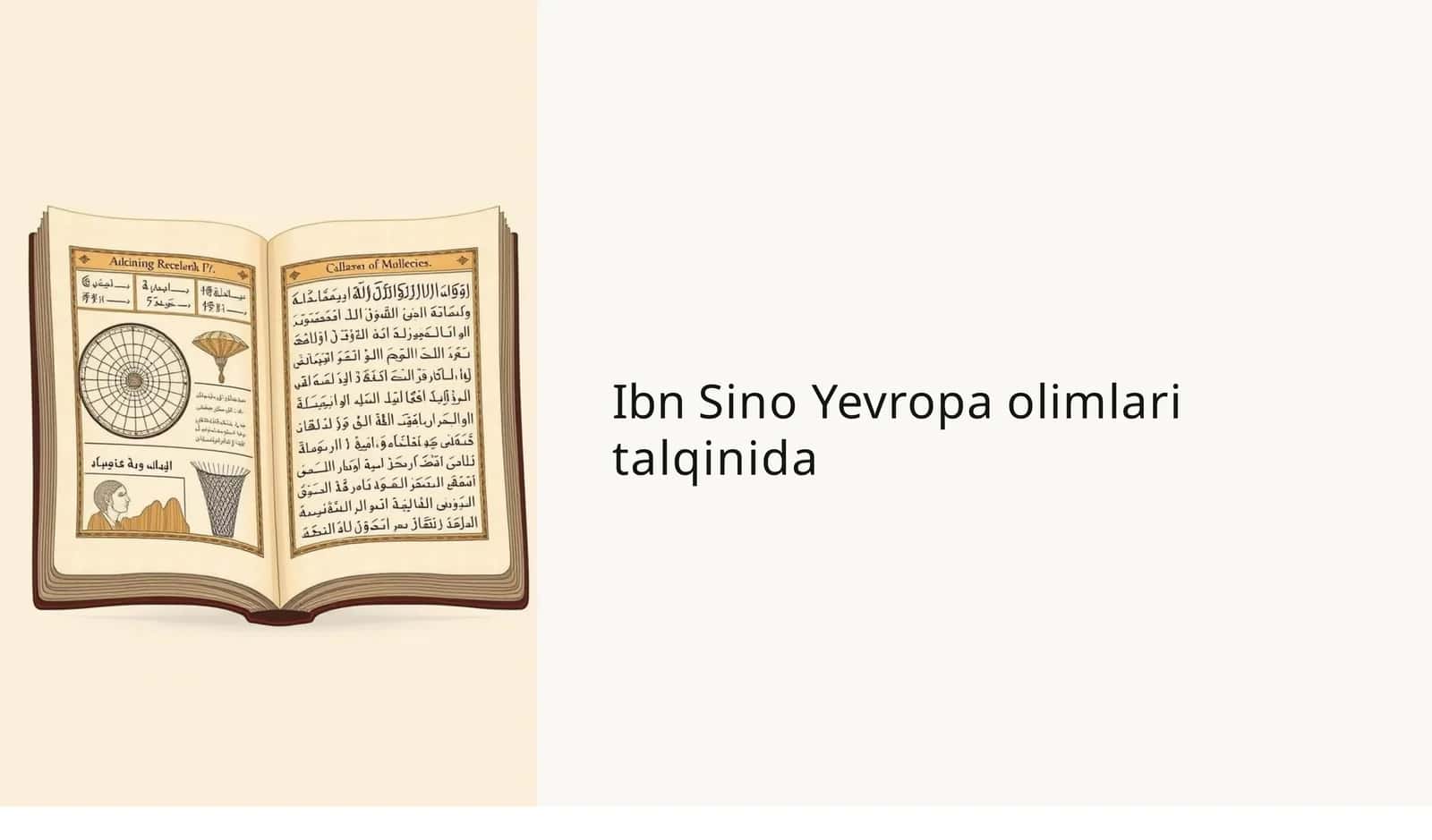 IbnSino Yevropa olamlari ittifoqida