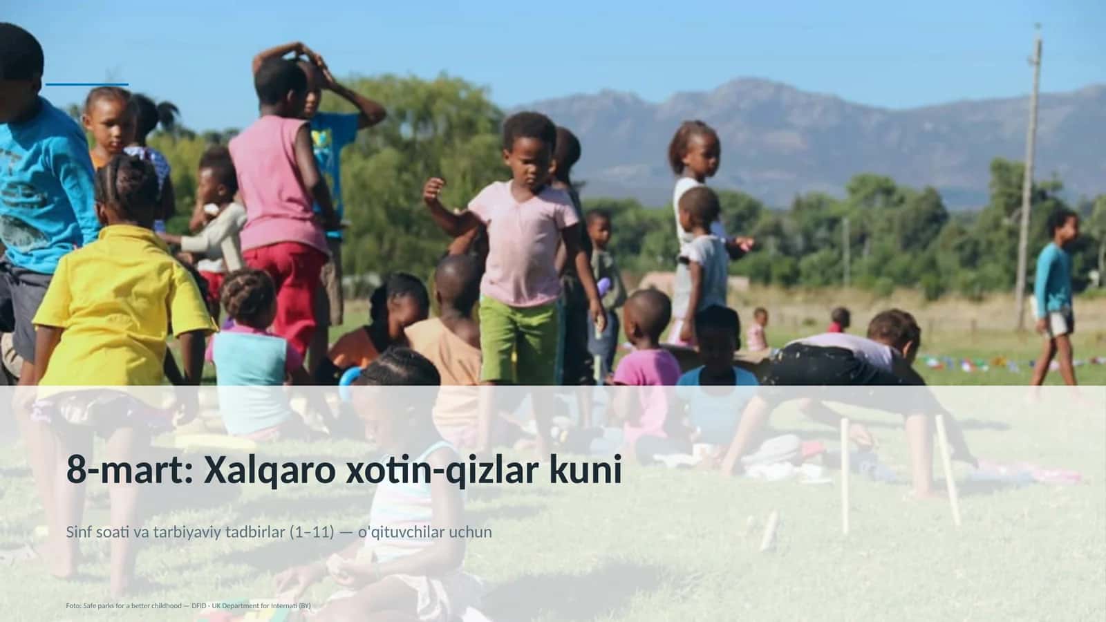 Xalqaro xotin-qizlar kuni