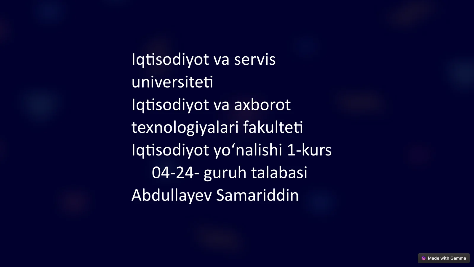 Raqamli Iqtisodiyotni Rivojlantirishda AKT'ning O'rni