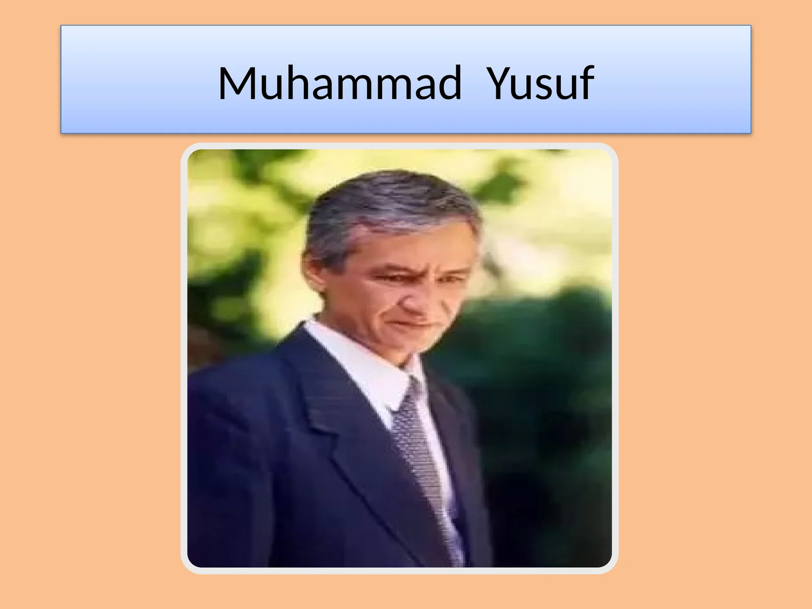 Muhammad Yusuf