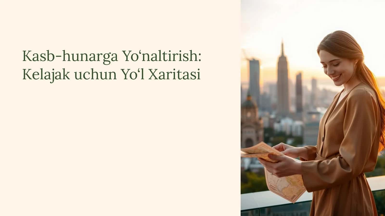 Kasb-hunarga Yo‘naltirish: Kelajak uchun Yo‘l Xaritasi
