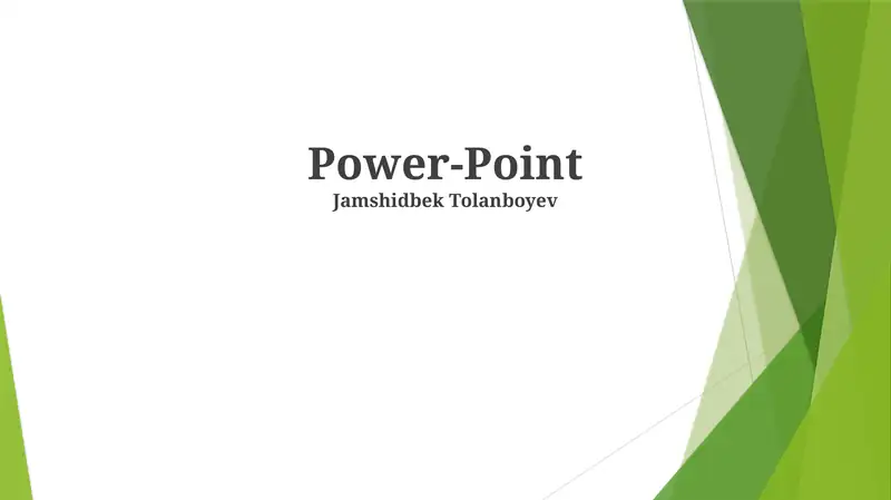 PowerPoint