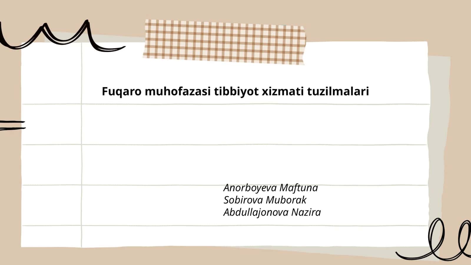 Fuqaro muhofazasi tibbiyot xizmati tuzilmalari