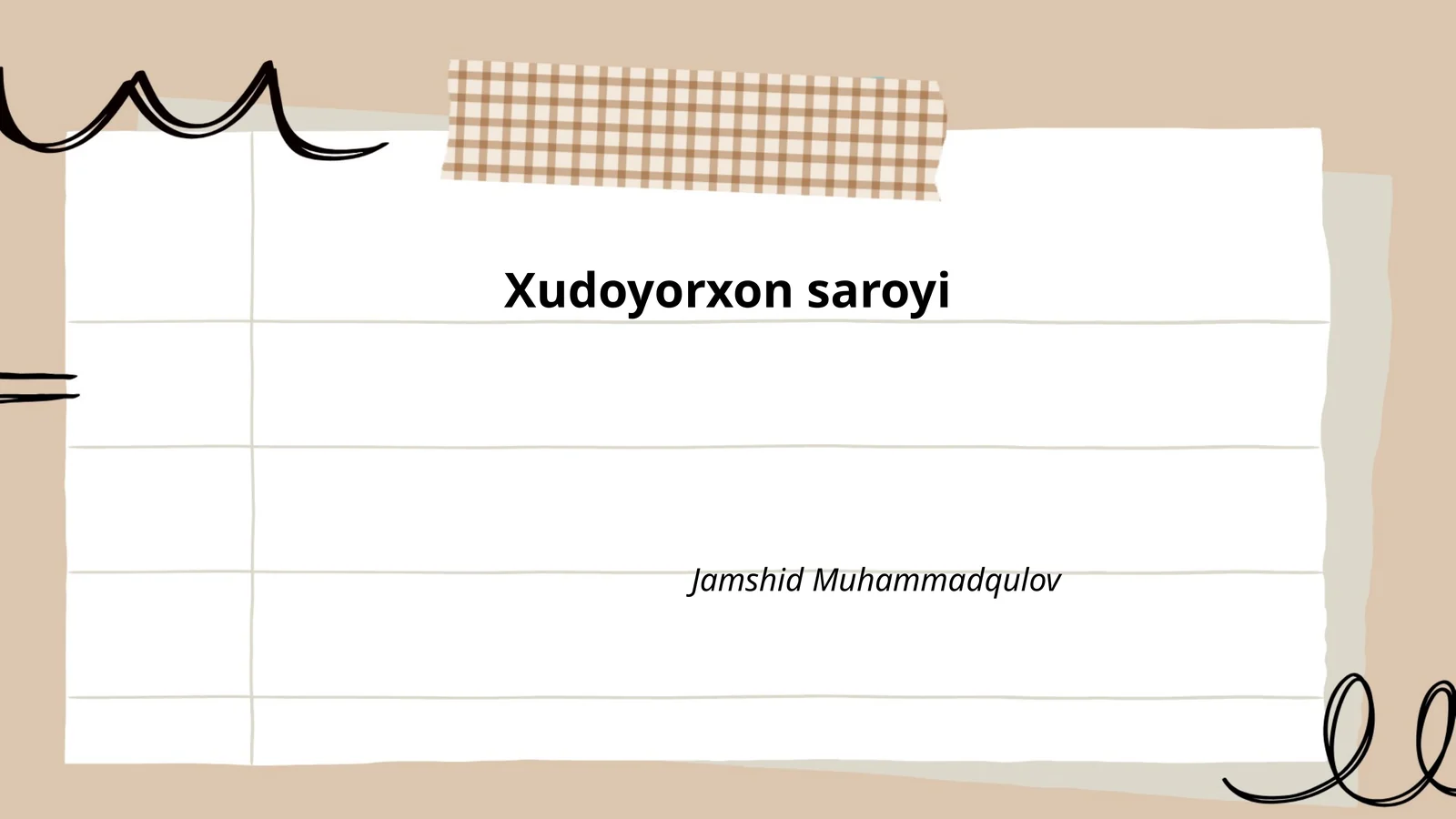 Xudoyorxon saroyi