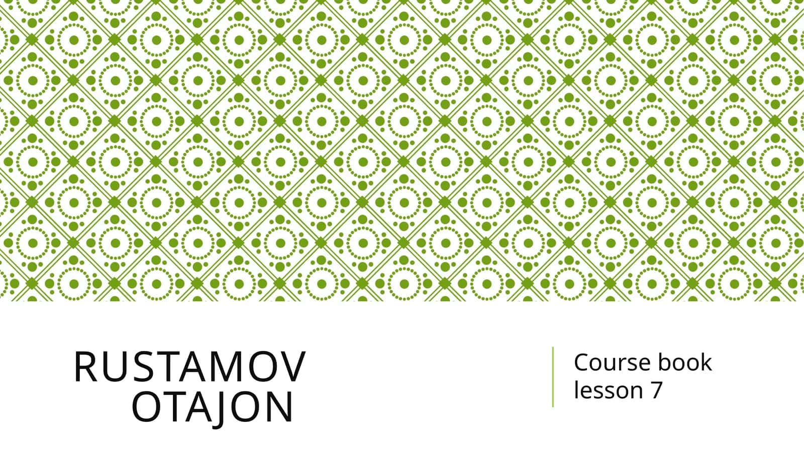 course vacobulary based on Sports