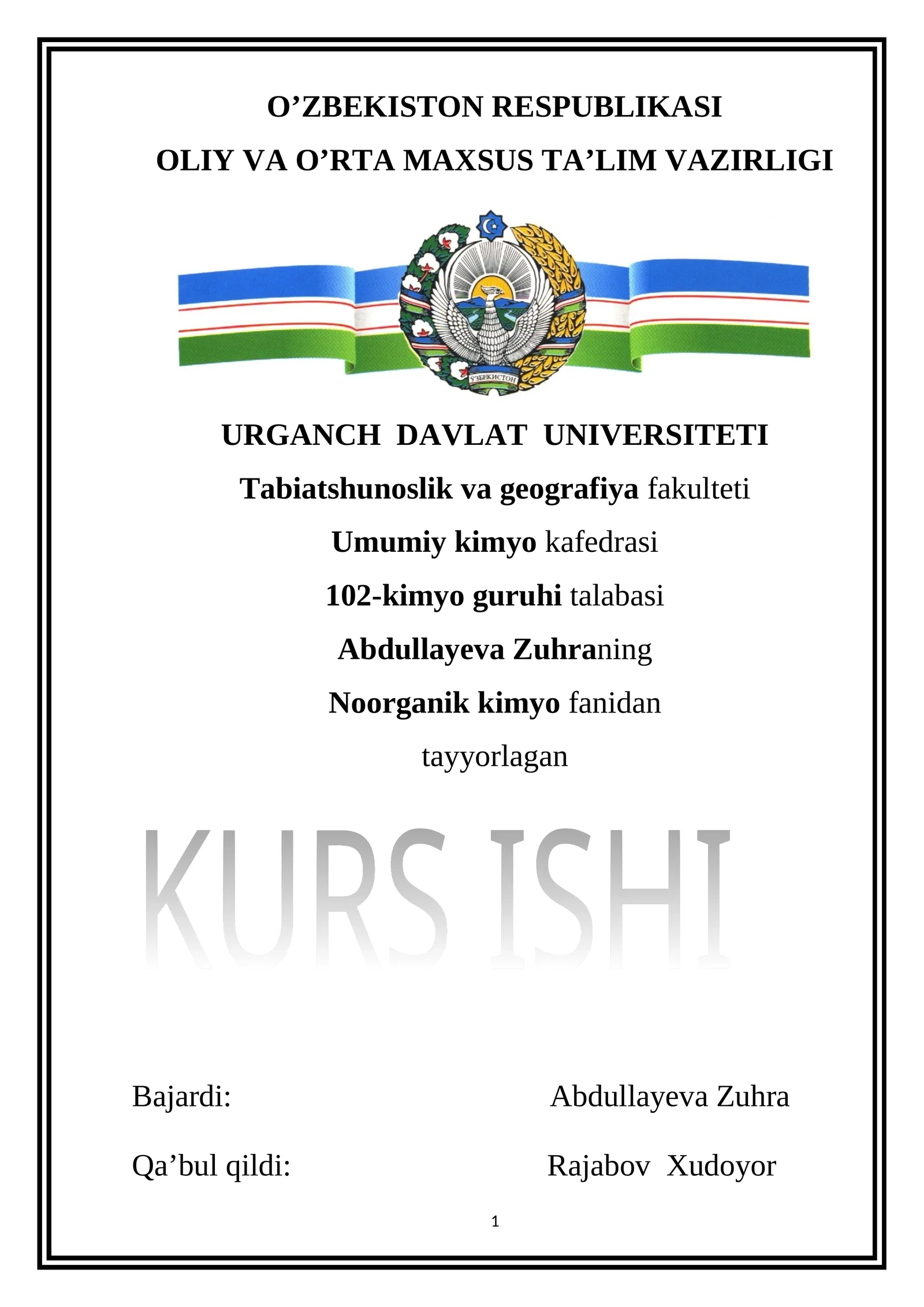 Bor angidridning olinishi va xossalari