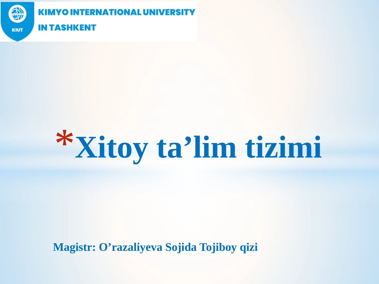 Xitoy O'xtomoq