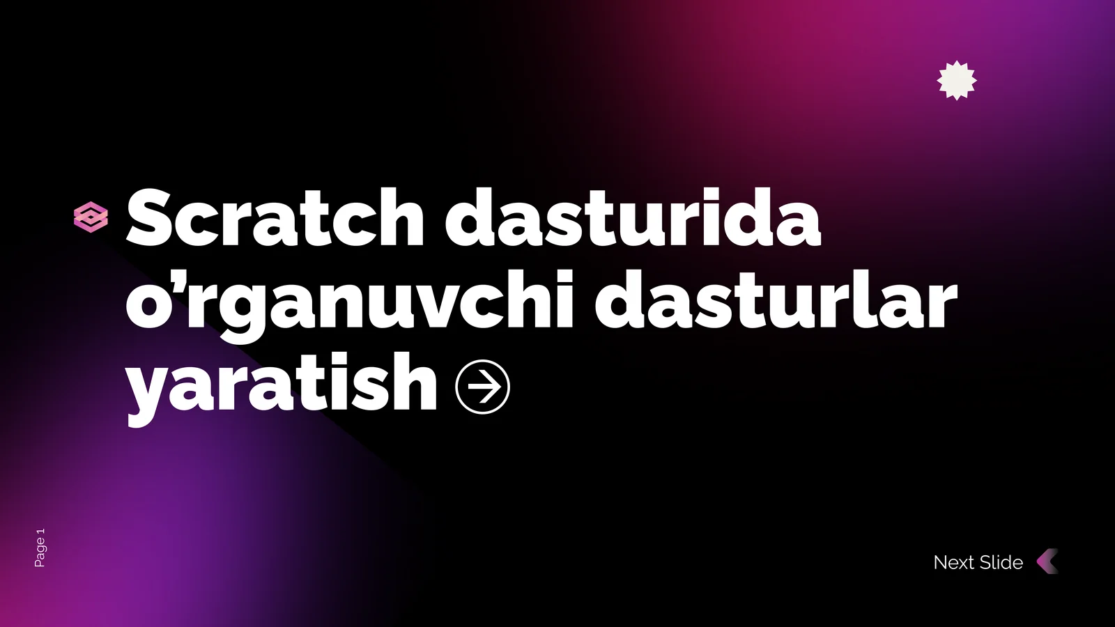 Scratch dasturidao’rganuvchidasturlaryaratish