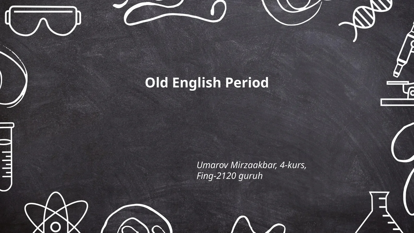 Old English Period