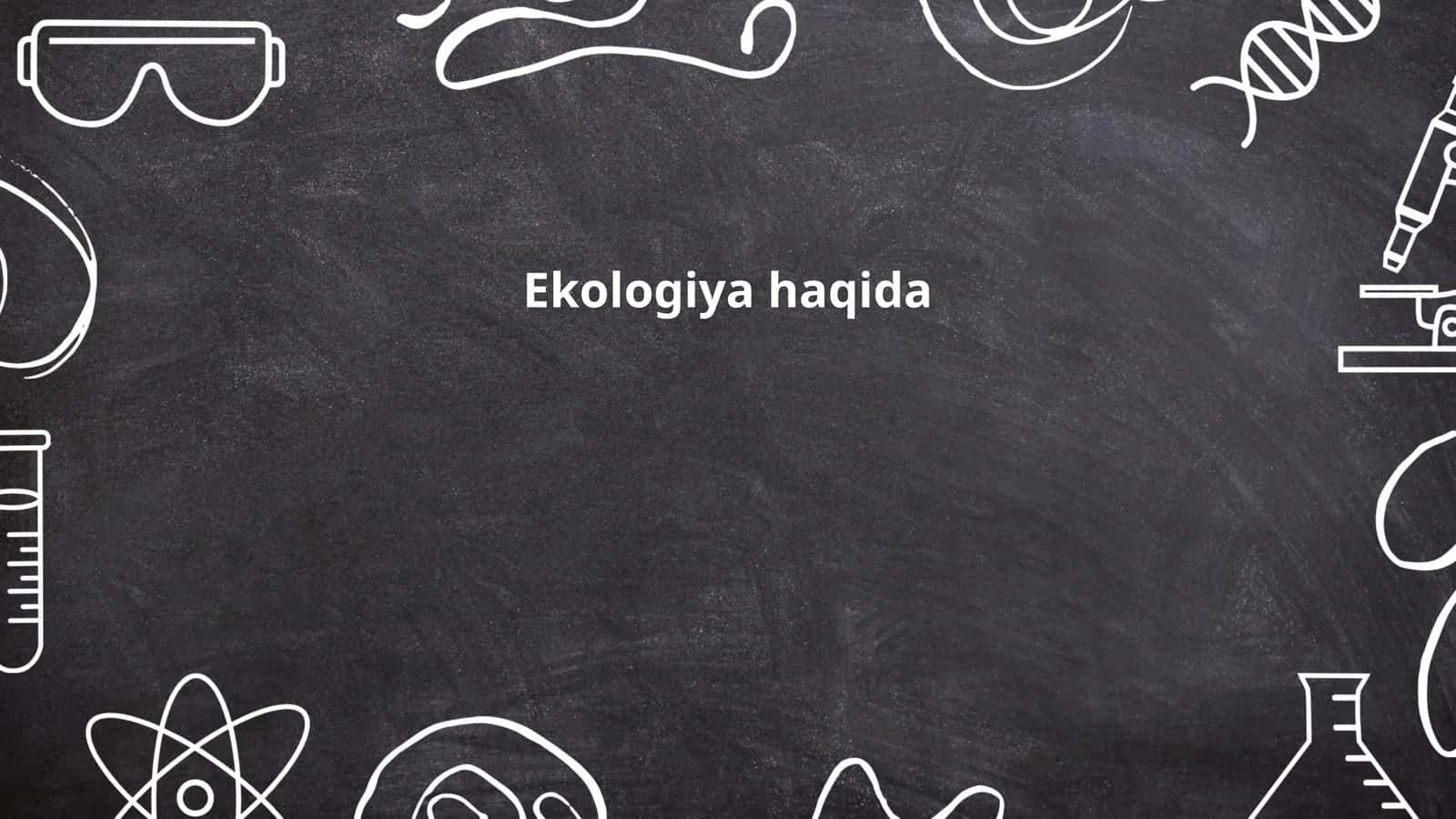 Ekologik muammolar