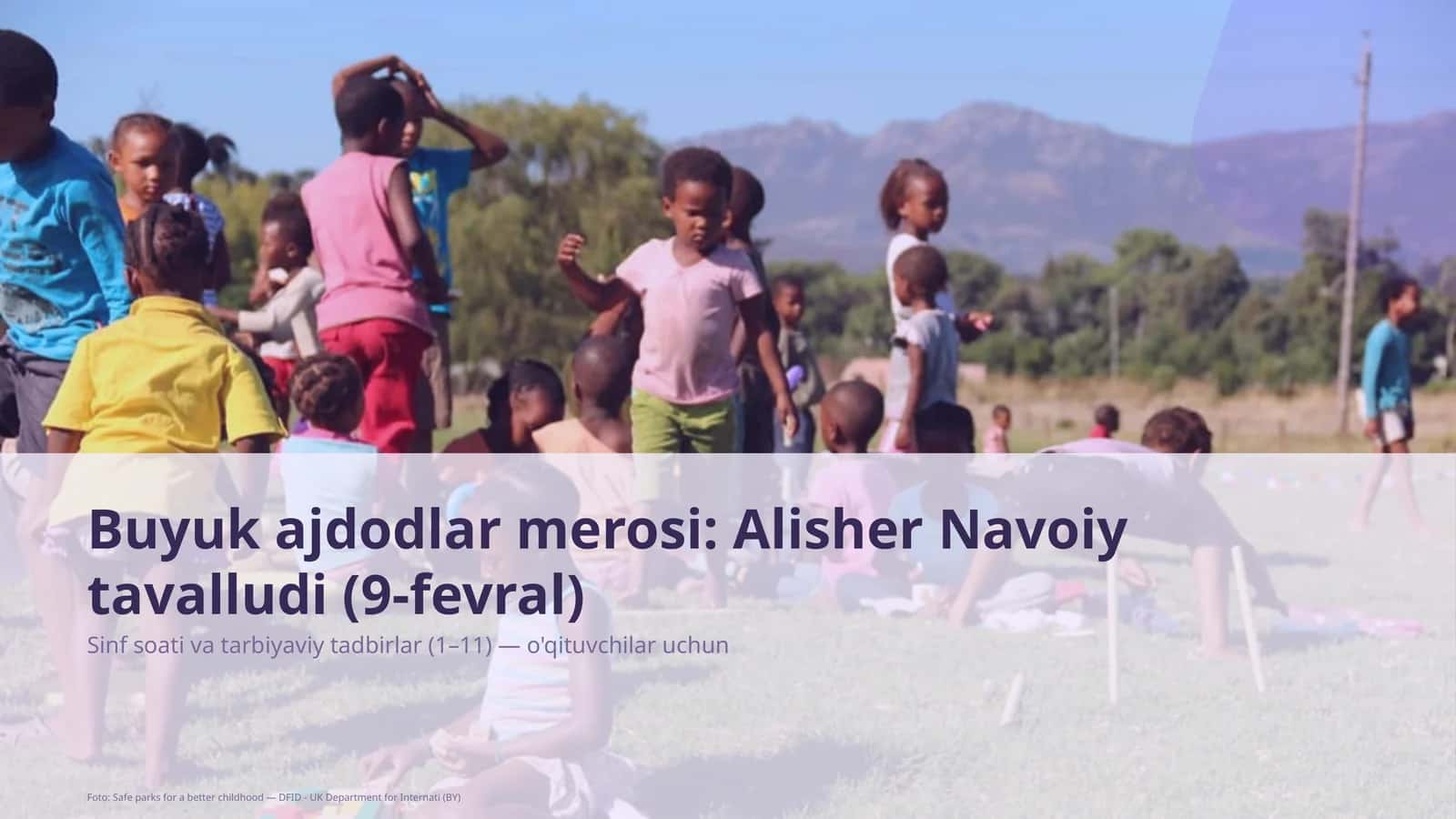 Buyuk ajdodlar merosi: Alisher Navoiy tavalludi (9-fevral)