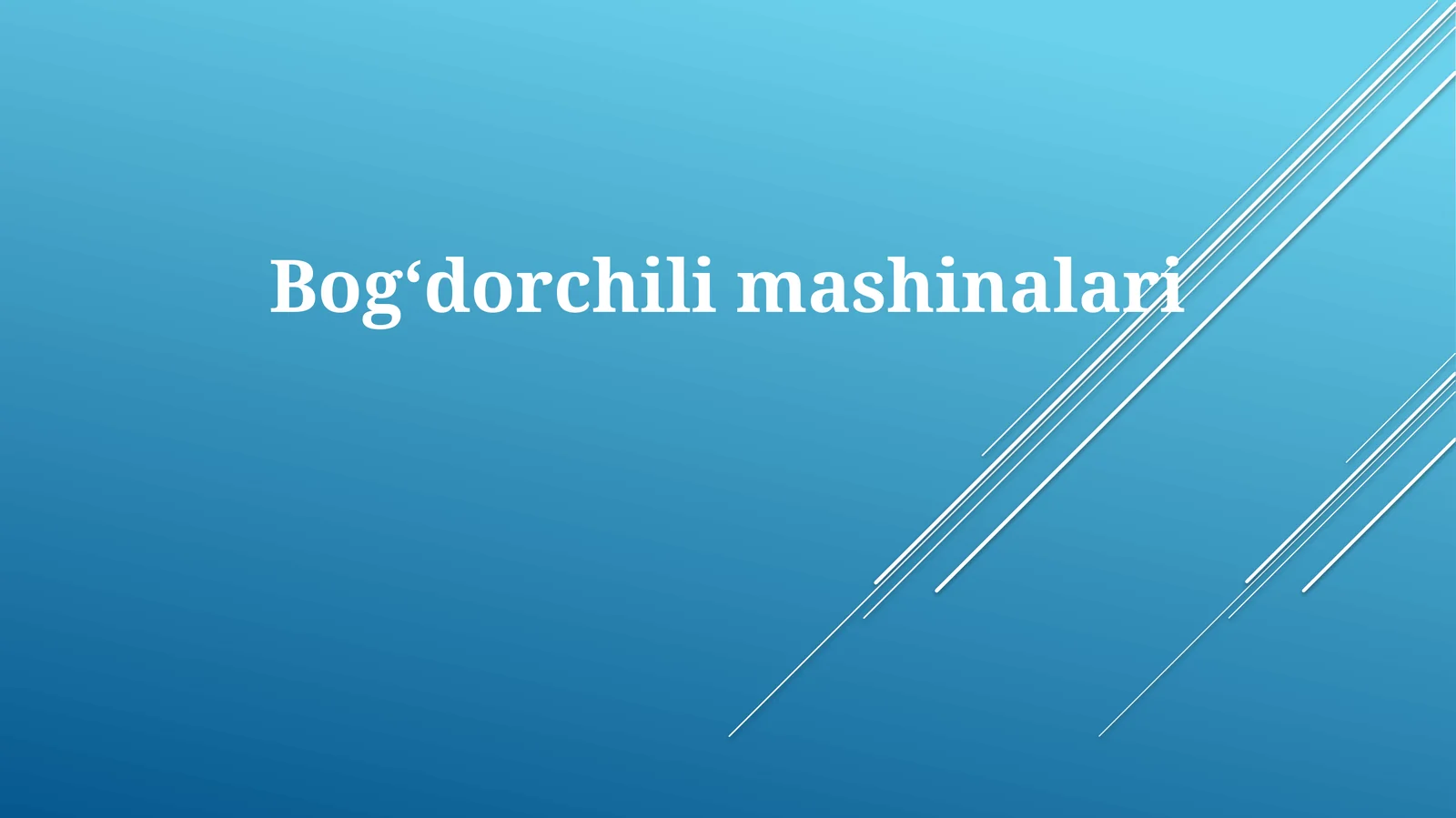 Paxta Yigim-Terim Mashinalari