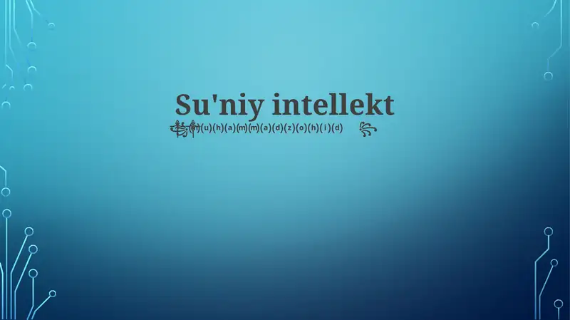 Sun'iy intellekt