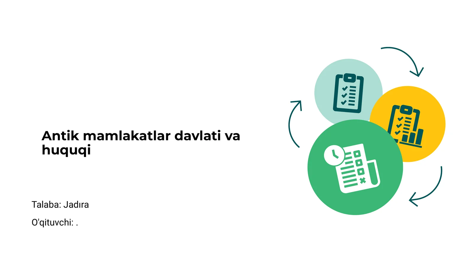 Antik mamlakatlar davlati va huquqi