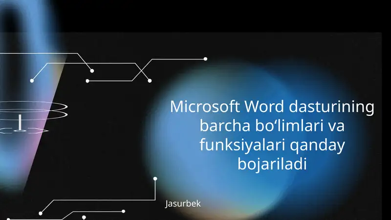 word dasturi