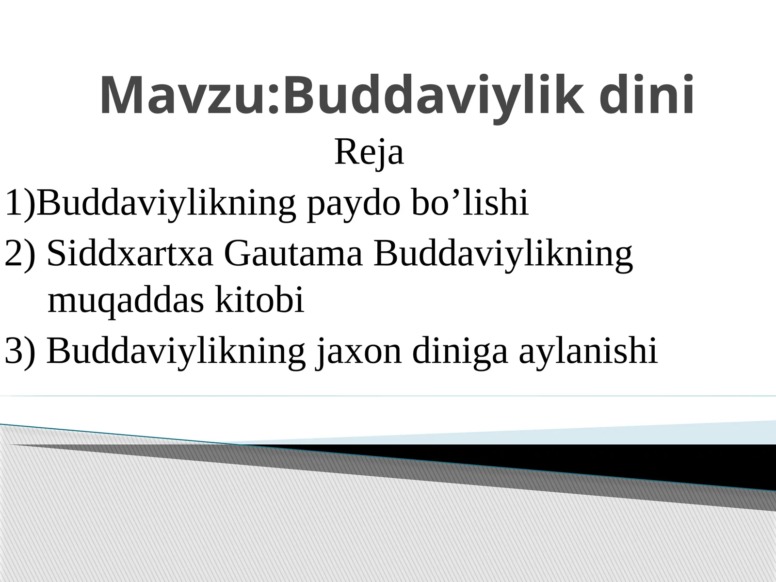 Buddaviylikdini