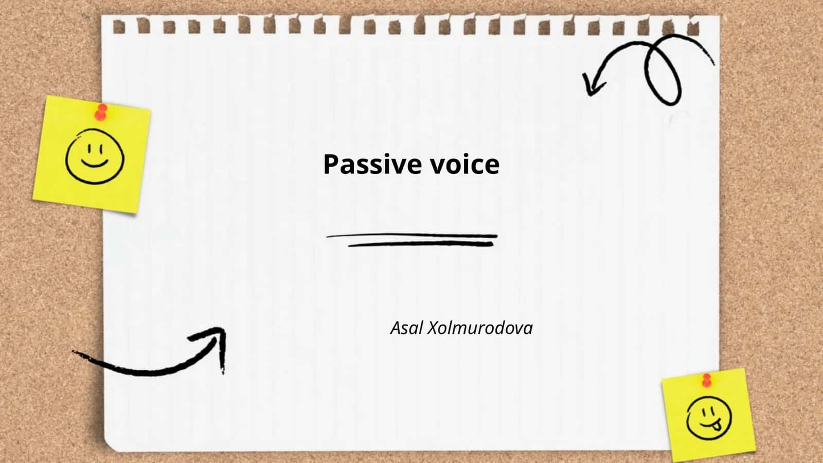 Passive voice