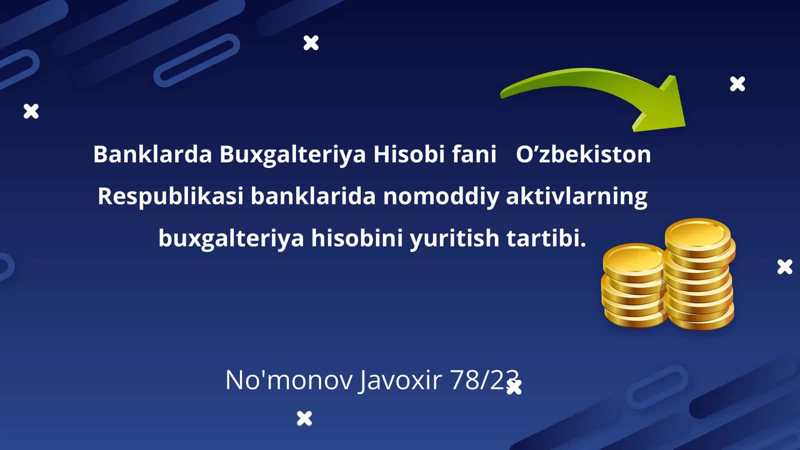 Banklarda Buxgalteriya Hisobi fani