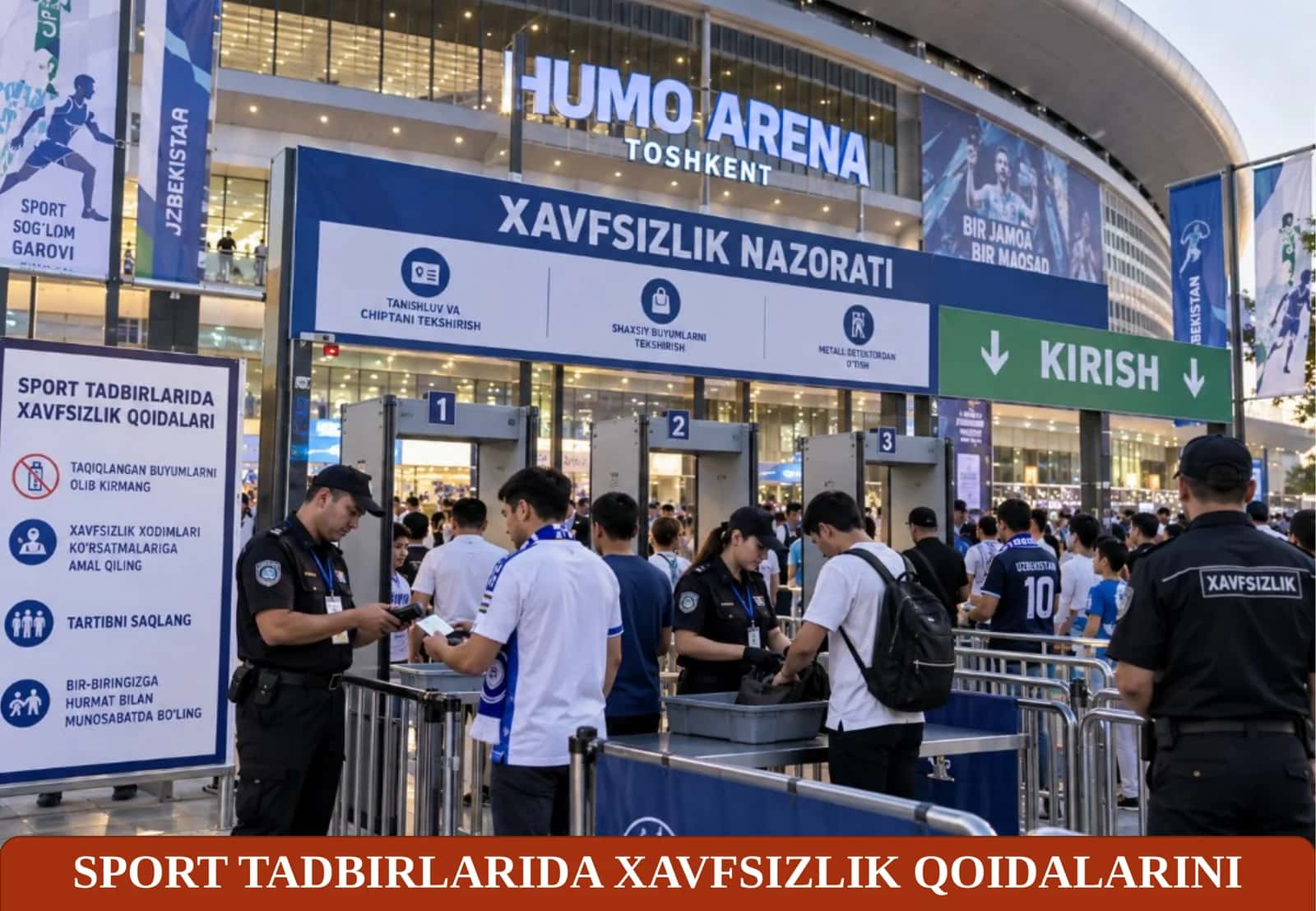 SPORT TADBIRLARIDA XAVFSIZLIK QOIDALARINI TA’MINLASH