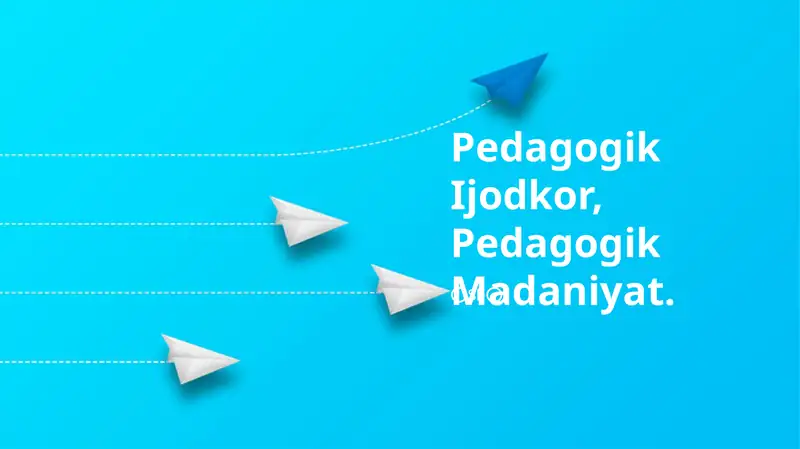 Pedagogik Ijodkor
